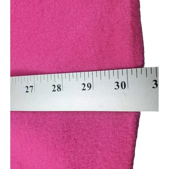 Giacca Wool Blend Jacket Coat Womens Large Belt Button Up Pockets Winter Casual - Picture 7 of 8